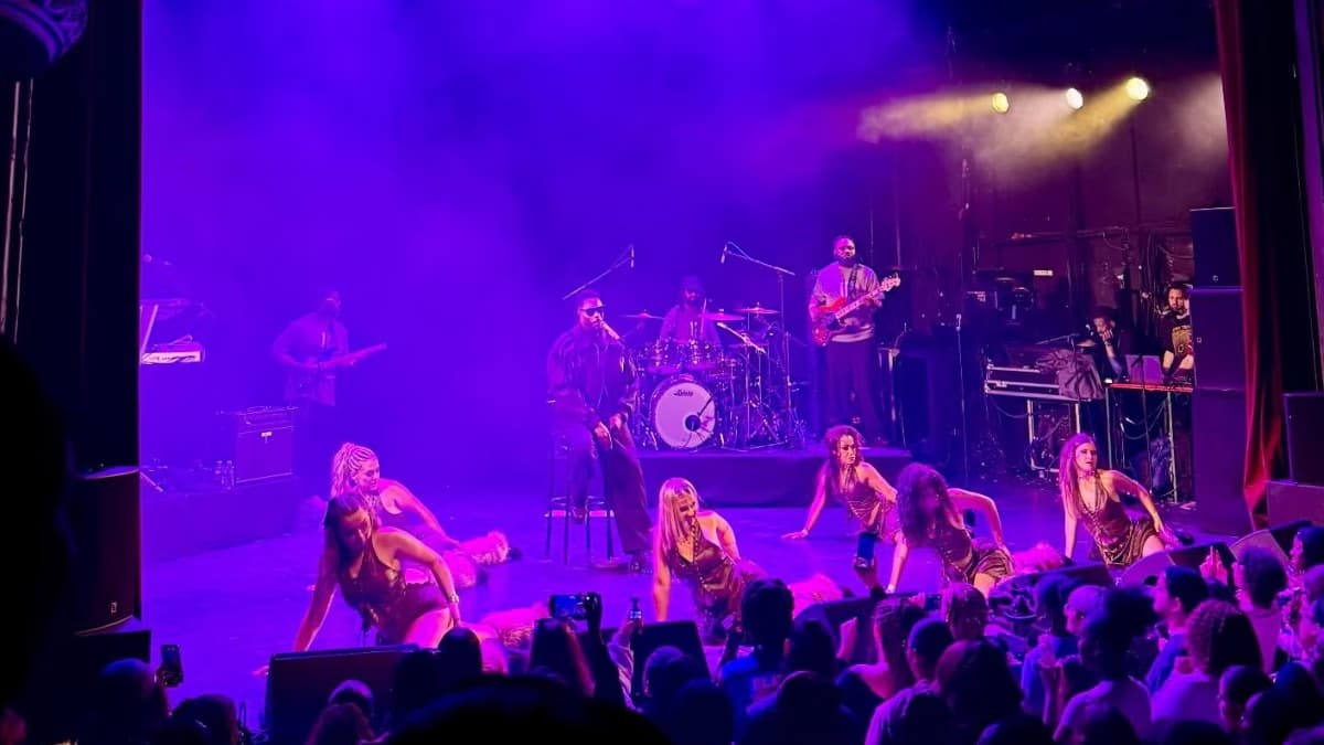 Illustration · Jessy Matador – Show avec ses danseuses